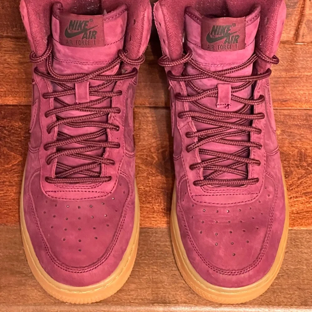 Nike Air Force 1 High Bordeaux - Picture 4 of 6